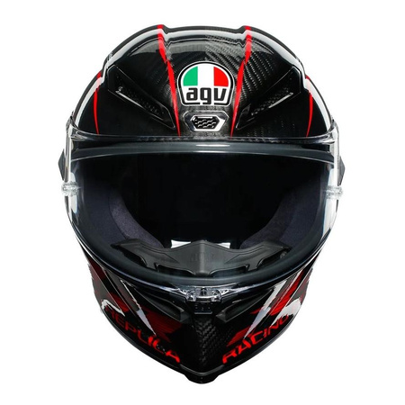 Kask integralny AGV PISTA GP RR PERFORMANCE CARBON/RED czerwony