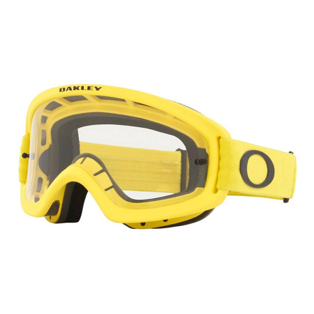 Gogle motocyklowe OAKLEY O FRAME 2.0 PRO XS MX MOTO YELLOW CLEAR żółty