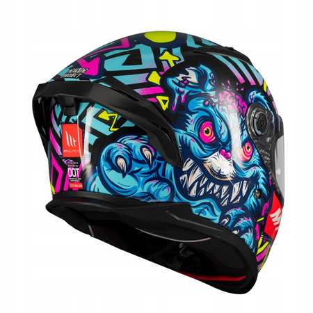 Kask integralny MT BRAKER SV CRAZY TEDDY