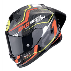 Kask integralny SCORPION EXO-R1 EVO II AIR COUP BLACK/RED/NEON YELLOW czarny czerwony żółty fluo