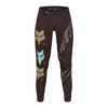 Spodnie rowerowe FOX FLEXAIR ELEVATED COCOA brązowy