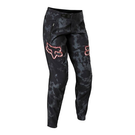 Spodnie rowerowe damskie FOX LADY DEFEND TS57 BLACK czarny szary