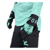 Spodnie rowerowe FOX RANGER KAIROS TURQUOISE czarny niebieski