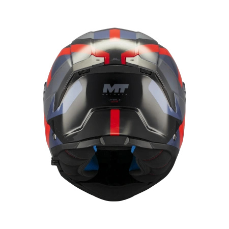 Kask szczękowy MT ATOM 2 SV DEXTER BLUE/RED niebieski czerwony