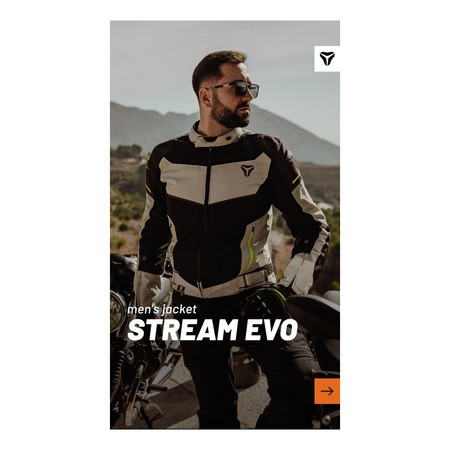 Kurtka tekstylna SECA STREAM EVO GREY szary