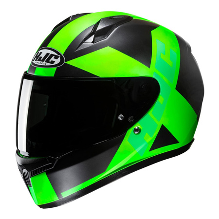 Kask integralny HJC C10 TEZ FLUO GREEN/BLACK zielony fluo czarny