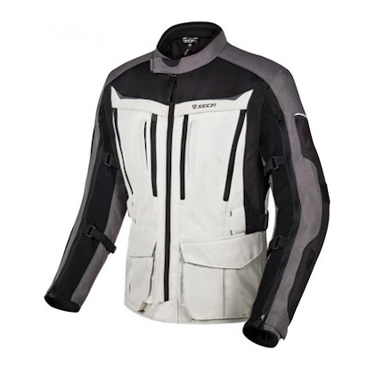 Kurtka tekstylna SECA DISCOVERY GREY szary czarny