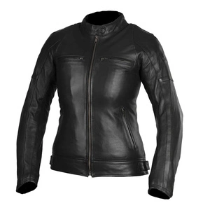 Kurtka skórzana damska SECA BONNEVILLE LADY BLACK czarny