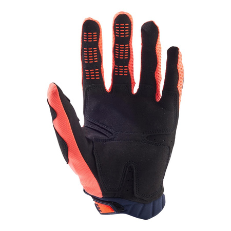 Rękawice cross FOX PAWTECTOR NAVY/ORANGE granatowy pomarańczowy