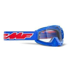 Gogle motocyklowe FMF POWERBOMB ROCKET BLUE niebieski czerwony biały