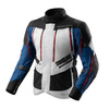 Kurtka tekstylna REBELHORN HARDY 3.0 BLUE/GREY/RED niebieski szary czerwony