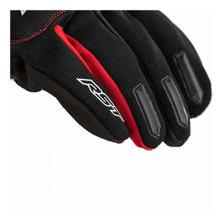 Rękawice miejskie RST RIDER CE RED czarny czerwony