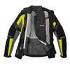 Kurtka tekstylna damska SPIDI 4 SEASON EVO LADY YELLOW FLUO szary czarny żółty fluo