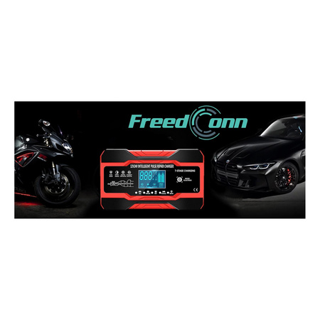 Ładowarka prostownik do akumulatora FREEDCONN RJ-C 121001A