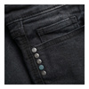 Jeansy motocyklowe damskie BROGER CALIFORNIA WASHED BLACK czarny