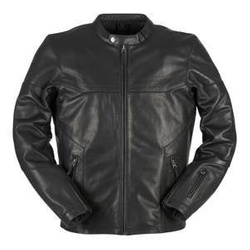 Kurtka skórzana FURYGAN ALLAN BLACK czarny