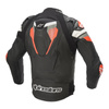 Kurtka skórzana ALPINESTARS ATEM V4 BLACK/MID GREY/FLUO RED czarny szary czerwony fluo