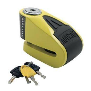 Blokada z alarmem na tarczę hamulcową AUVRAY B-LOCK 06 YELLOW/BLACK żółty czarny