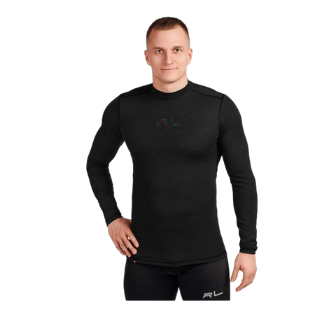 Koszulka termoaktywna REDLINE MERINO SAXON czarny