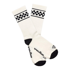 Skarpety BROGER CREAM/BLACK biały czarny
