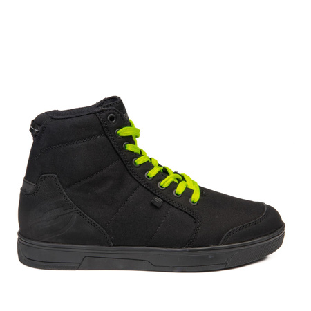 Buty krótkie OZONE TOWN BLACK/FLO YELLOW czarny żółty fluo