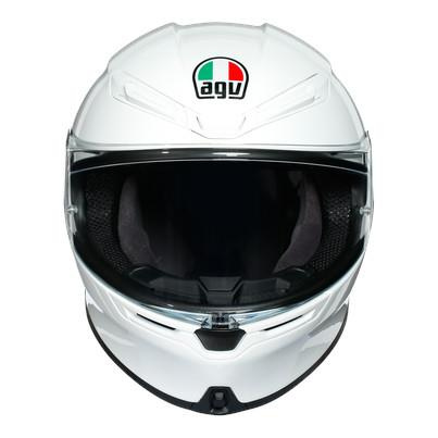 Kask integralny AGV K6 WHITE biały