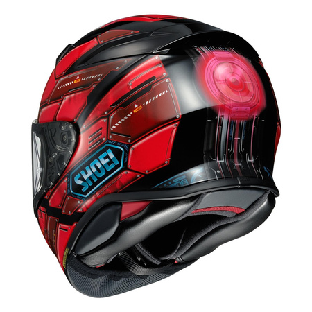 Kask integralny SHOEI NXR2 FORTRESS TC-1 czerwony czarny niebieski