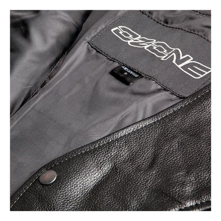 Kamizelka skórzana OZONE STAFF BLACK czarny