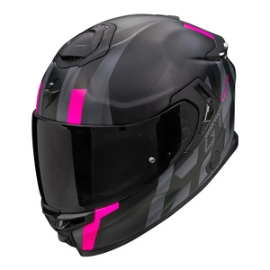 Kask integralny SCORPION EXO-GT SP AIR TOURADVEN BLACK PINK czarny różowy
