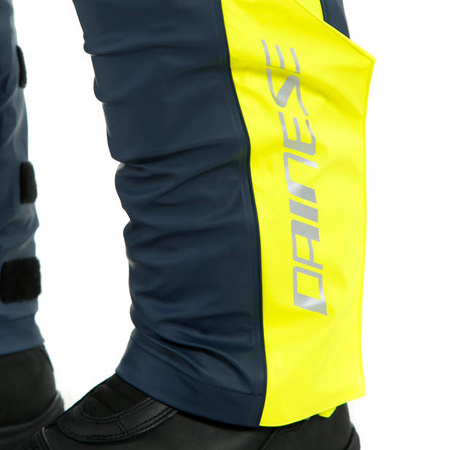Spodnie przeciwdeszczowe DAINESE STORM 2 niebieski żółty fluo