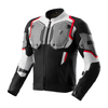 Kurtka tekstylna REBELHORN BORG II BLACK/GREY/RED czarny szary czerwony