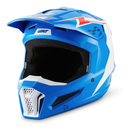 Kask cross LEATT KIT MOTO 3.5 BLUE niebieski
