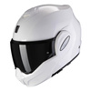 Kask szczękowy SCORPION EXO-TECH EVO SOLID WHITE biały