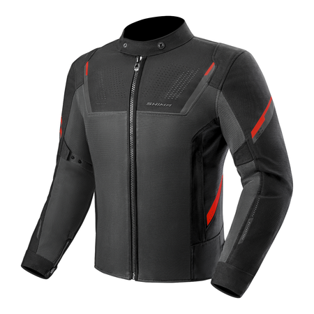 Kurtka tekstylna SHIMA RUSH 3.0 AIR G2 GREY/RED szary czerwony