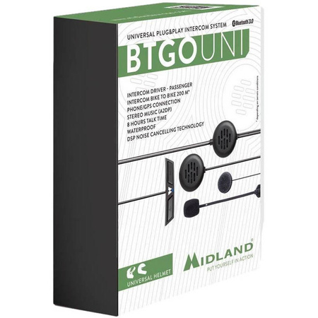 Interkom MIDLAND BT GO UNI PLUG&PLAY