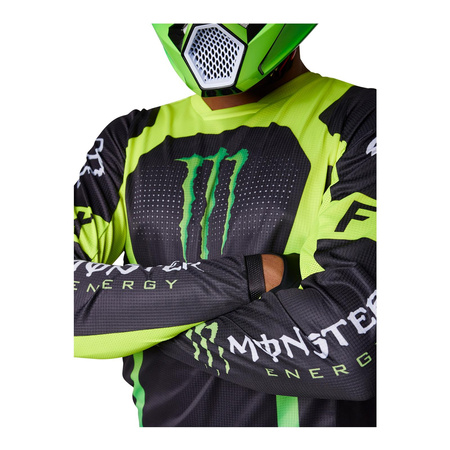 Bluza cross FOX 180 MONSTER BLACK czarny zielony fluo