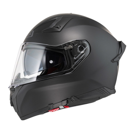 Kask integralny NZI GO RIDER STREAM DUO MATT BLACK czarny mat