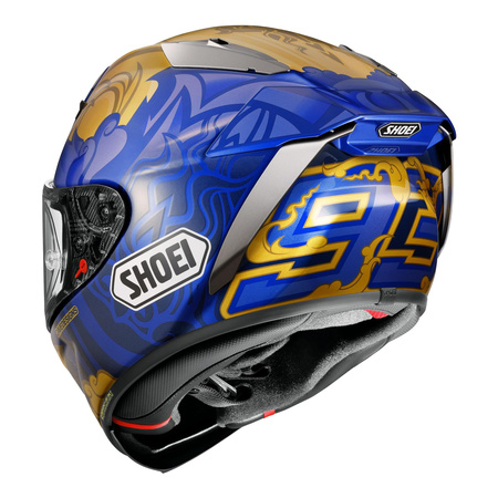 Kask integralny SHOEI X-SPR PRO MARQUEZ THAI tc-2 niebieski złoty
