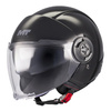 Kask otwarty MT VIALE SV S PURE BLACK czarny