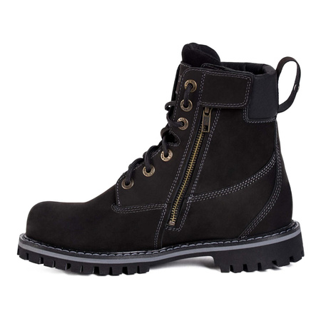 Buty krótkie BROGER ALASKA II VINTAGE BLACK czarny