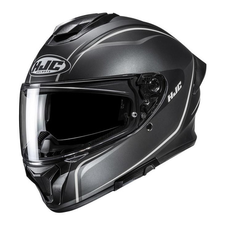 Kask integralny HJC C71 QUEZ BLACK/GREY czarny szary