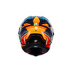 Kask integralny AGV CORSA R MILLER 2018 pomarańczowy niebieski granatowy biały