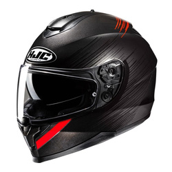 Kask integralny HJC C70N SWAY BLACK/RED czarny czerwony