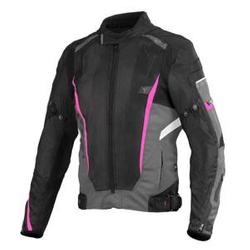 Kurtka tekstylna damska SECA AIRFLOW II LADY FUCHSIA różowy czarny