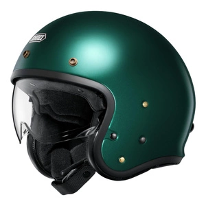Kask otwarty SHOEI J.O 2 BRITISH GREEN zielony