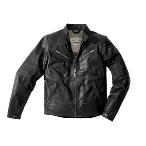 Kurtka skórzana SPIDI GARAGE BLACK czarny
