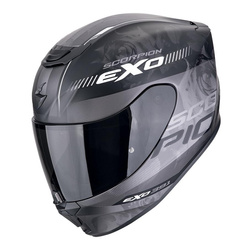 Kask integralny SCORPION EXO-391 AVA MATT BLACK/SILVER czarny srebrny