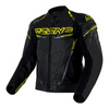 Kurtka skórzana OZONE RS600 BLACK/FLO YELLOW czarny żółty fluo szary