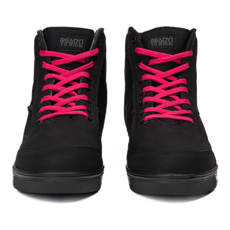 Buty krótkie OZONE TOWN BLACK/PINK czarny różowy