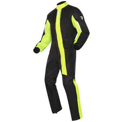 Kombinezon przeciwdeszczowy REBELHORN TRAVEL BLACK/FLO YELLOW czarny żółty fluo